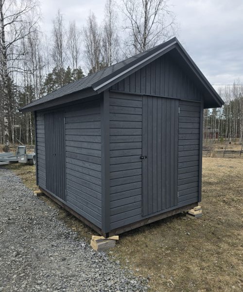 Varasto julkisivu